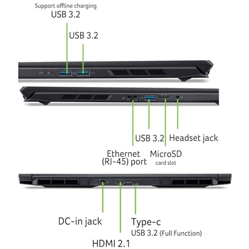 Acer Nitro V Slim ANV16S-41-R2AJ-US Laptop 16: Ultimate Gaming Performance in a Slim Design - Image 5